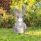 Acryl Gartenstecker Gartendeko Osterhase Stecker Ostern Acryl Ostern Kaninchen Statue Ornament Frühling Ostern Deko Gartendeko Figuren Osterdeko Gartenfigur für Rasen Garten Hinterhöfe (A, One Size)