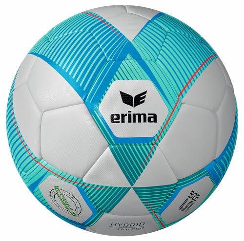 Erima Hybrid Lite 290g Trainingsball blaugruen, 5 Ohne Geschlecht