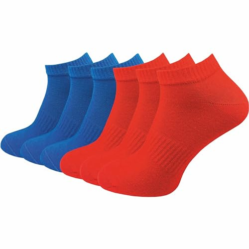GAWILO Sportsocken ohne Naht (6 Paar) | Kurze Socken für Damen und Herren | Dank Rippschaft kein Verrutschen und kein Faltenwurf