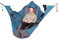 Hammock Tent Portable Triangle Hammock Anti-Mosquito Sunshade Tear-Proof Camping Hammock (One Person)(Color:blue,Size:one size)