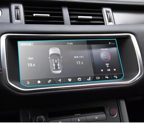 BIVOO GPS Navi Displayschutzfolie Für Range Für Rover Für Evoque 2013 2014 2015 2016 2017 2018 Auto GPS Navigation Bildschirm Gehärtetes Glas Schutz Film auto Innen Zubehör (Size : 10.2 inch)