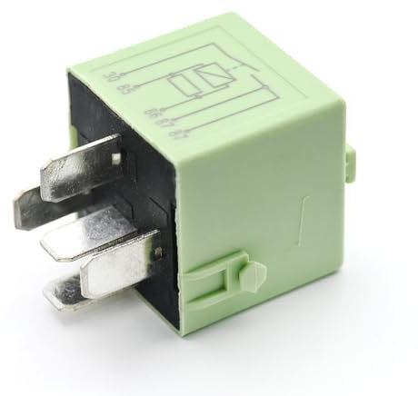 Ollanoos 61368373700 Car Air Pump Relay, Multi Purpose Relay Replacement for BMW 1 Series E81 E82 E87 E87 LCI E88 F20 Replaces 61311350315 61311378297 61319057005 61360141229 Green