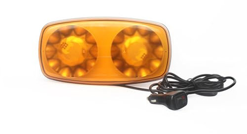 Matel Service Warnbalken Warnleuchte Leuchtbalken Dachbalken LED 305x158 R65 Magnet 2 Modi