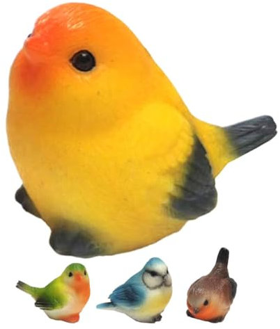 VANZACK Vogelfiguren Heimdekoration Kunstharz Vögel Sammlung Mini-Statue Dekoration
