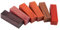 ANDRESLAD 6pcs Wooden Pen Blanks Unfinished Craft Supply for Fountain Ballpoint Pens Quality Wood Turning Blanks for Art Projects and Decoration