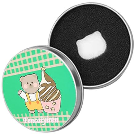 Nettoyant sec pour pinceaux de maquillage - Pour enlever la peinture des pinceaux, les fards à paupières ou le blush - Le tampon de nettoyage portable nettoie efficacement sans eau ni savon