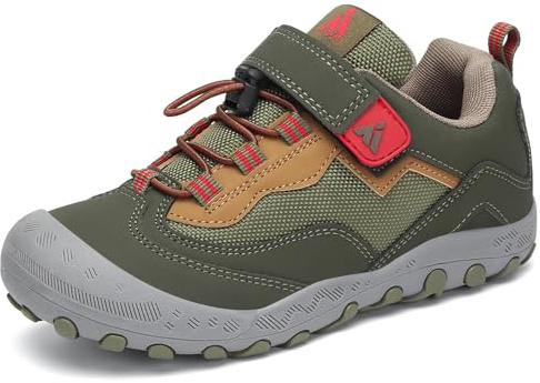 Mishansha Chaussures de Randonnée Enfants Garçons Filles | Respirant, Antidérapant, Chaussures de Trekking