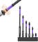 6PCS Anti Slip Screwdriver Bits, Magnetic Screwdriver Bits, Magnetic Drill Bits, Strong Magnetic Bit Ph2 Long Impact Driver Bits Screwdriver for Power Screwdriver Impact Drill (Purple)