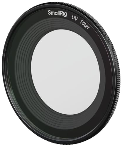 SMALLRIG Magnetischer UV-Filter für FUJIFILM X Half Kamera, optisches Glasobjektiv, Leichter Aluminiumrahmen, 99% Lichtdurchlässigkeit (Schwarz) – 5214