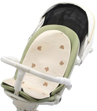 Baby-Kissen für Kinderwagen, weiches Kissen, bequemer Sitz, Kühlkissen, atmungsaktiv, atmungsaktiv, Eisseidenmatte