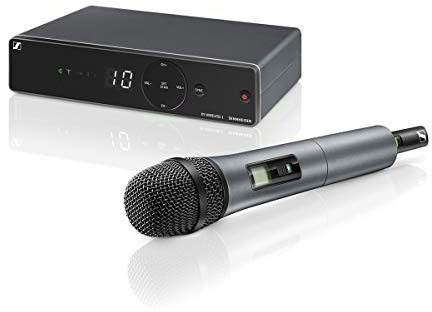Sennheiser XSW 1-825 Système microphone, professionnel, sans fil, pour performances en direct, chant et présentations XSW 1-825B - B-Range: 614 - 638 MHz