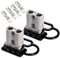 Spurtar 50A 6 AWG Connettore di Batteria 2 Pezzi, Connettore Batteria a Connessione Rapida di Cablaggio per Auto, Rimorchio, Caravan, Nave, Furgone, modalità, Modi Moto, Winch Trailer Verricello