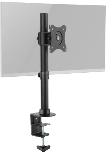 RICOO Monitorarm Monitorhalterung Monitor Halterung Bildschirmhalterung für 12-27 Zoll Bildschirm Ständer TS7011 Tisch Arm für Computermonitor Schreibtisch Tischhalterung Monitor-Halter VESA 75 & 100