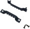 50 Pack Sawtooth Picture Hangers Metal Photo Frame Hangers Small Picture Hook Hangers with Screws for Home Decoration Hanging Wall Clock Decorative Paintings Artwork Picture Frame Hooks - Black