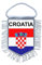 Akachafactory Wimpel mini Flagge Fahne flaggen miniflagge Kroatien