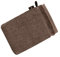 Vossen Pure Waschhandschuh 22 x 16 cm Toffee