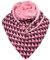 Yuson Girl Damen Schals Warmer Dreieckschal mit Button Retro übergroßer Winterschals Karo Tartan Plaid Muster Poncho Schal Lässige Herbstschal Weich Halstücher Geschenk(Weinrot)
