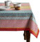 Maison d' Hermine Tischdecke 160cm x 220cm 100% Baumwolle, dekorative, waschbare, quadratische Tischplatte, Ostertischdecken für Küche, Hochzeit, Restaurant, Provence – Frühling/Sommer