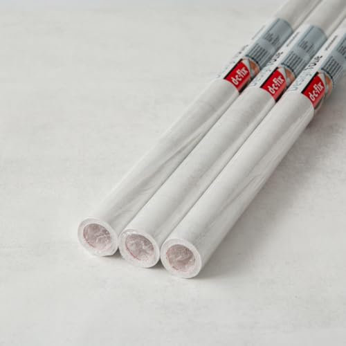 67.5cm x 2m d-c-fix CONCRETE WHITE sticky back plastic vinyl wrap film