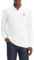 Levi's Men's Long-Sleeve Slim Housemark Polo Shirt, Bright White, XL