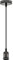 Lampenaufhängung, E27 Lampenfassung mit Kabel, 150CM Schnurpendel schwarze Perle EC1533