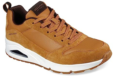 Skechers UNO Loving Love Damen-Sneaker, Whiskey, 6.5 Wide