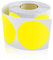 500 Stk Runde Aufkleber Stickers 50mm Farbkodierung Kreis Etiketten Rolle Markierungspunkte Gelb