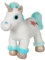 GIPSY TOYS - Lica Bella Kuscheltier 22 cm weiß und türkis - Kuscheltier für Kinder - 071610