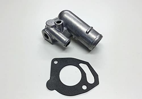 Carcasa de termostato compatible con Jeep Wrangler YJ & TJ 2.5L & 4.0L 1990-2006 CHA/TJ/002A