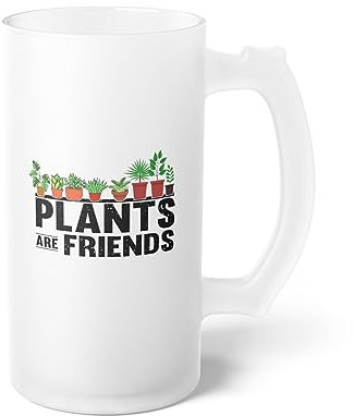 Teegarb Letter Blanket Novelty Horticulture Horticulturing Horticulturist Lawn Yard Lover Frosted Glass Beer Mug 16oz / Frosted