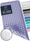 Homerella Alfombra de baño Antideslizante y Delicada con la Piel, 88x39cm, Incl. Ganchos | Esterilla de Tina sin BPA | Estera Resistente al Moho y Lavable a máquina | Alfombrilla de baño