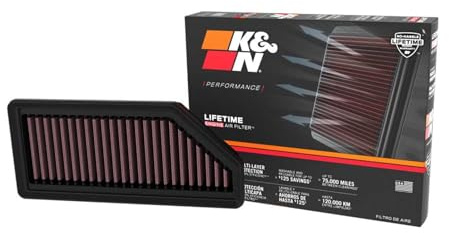 K&N Tauschluftfilter passgenau | kompatibel mit Renault Arkana 1.6 4zyl 2022- (33-3184)