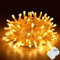 Lichterkette Batterie Außen,Gcstnn 2M 20LED Micro Lichterketten IP65 Wasserdichte Kupferdraht Lichterkette mit Timer,für Zimmer Garten Krüge Flaschen Weihnachten Halloween In/Außen Deko DIY (Warmweiß)