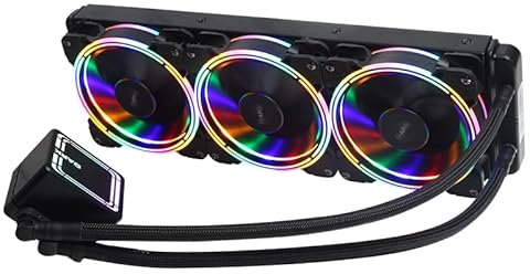 Dark AquaForce W360 360mm 3x12cm FRGB LED Fan + Pump Intel & AMD Compatible Liquid Cooling System (DKCCW360)