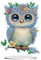 inodiref Diamant Painting Tisch Deko Diamond Painting Tiere Diamond Painting Eule 5D Diamant Painting für Schlafzimmer Wohnzimmer Esstischdekoration