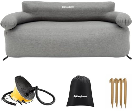KingCamp Camping Couch Air Sofa Granit Lounge Outdoor Luft Sitz Möbel Aufblasbar