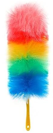 AUNANGLJSCS Feather Duster,Dusters For Cleaning Set Feather Duster Net Red Chicken Feather Duster Hair Duster Household Removal Color Plastic Nylon Cleaning Tool Handle Dusters Brushes