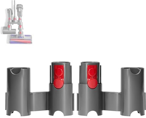 2 Stück Zubehör Halterung für Dyson Wandhalterung V7 V8 V10 V11 V15 Zubehör Halter Outsize Cordless Stick Staubsauger Zubehör Werkzeug Wandhalterung Organizer