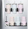 Lyreh Magnetic Cup Holder for Stanley, Stainless Steel Fridge Magnetic Water Bottle Organizer Kitchen Refrigerator Water Bottle Storage Holder Practical Accessories for Stanley Cup (Black)