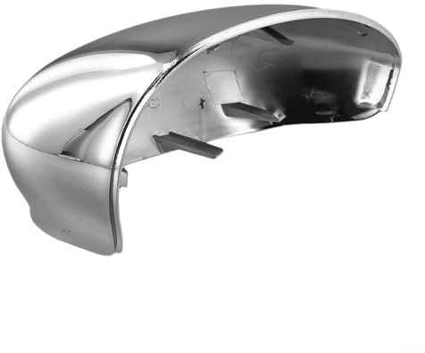 Coque de rétroviseur chromée pour Fiat 500 2007 2024, conçue pour une protection durable et un attrait esthétique (côté passager)