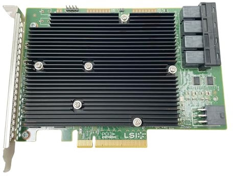 per LSI 9300-16i HBA Raid Controller Card SAS9300-16i Scheda HBA 12Gbps 16 SATA Porta SAS HBA Bus Expander Card SP70110004 03-25600-01B Originale