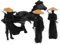 WEKADRIN 4 Stück Teiliges Miniaturfiguren für Bonsai Landschaftsdekoration Leichte Miniaturkunstwerke für Terrarien Desktop Dekoration und Miniaturgärten Vielseitig Einsetzbar Kleine