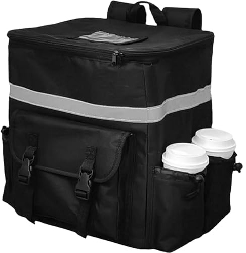 Liefer -Rucksack - Oxford -Stoff isoliertes Lebensmittelbeutel mit