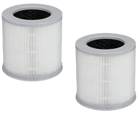 N85R Air Purifier Replacement Filter ，Compatible For Xiaomi， 4 Compact Smart Air Purifier H13 HEPA 3-Stage Filtration Activated Carbon