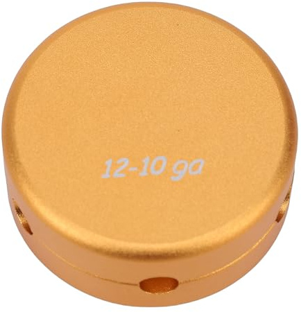 Eujgoov Dual Cavity Butt Connector Mould Aluminum Alloy Weatherproof Terminal for Sealant Sticks with Hot Melt Glue Gun for Electrical Automotive Marine Applications
