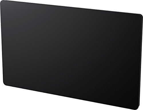 Cayenne 051265 panneaux rayonnant en Verre Noir lcd 1500W