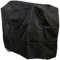 FabaCare Scooter Schutzhaube Premium, Abdeckhaube für Elektroscooter, wetterfest, reißfeste Scootergarage, Abdeckplane schwarz, FabaCare Spezialversiegelung, L 150 x 72 x 120cm