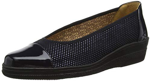 Gabor Petunien Women's Patent Accent Low High Heel Pumps