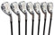 Men’s Majek MX4 Hybrid Iron Set, which Includes: #4, 5, 6, 7, 8, 9, +PW Senior Flex Right Handed Utility “A” Flex Clubs