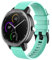 FunBand Cinturino di ricambio compatibile con Garmin Vivoactive 3, 20 mm, in morbido silicone, adatto per smartwatch Garmin Vivoactive 3 Music/Forerunner 645 Music/Vivomove HR, Turchese., 1 confezione